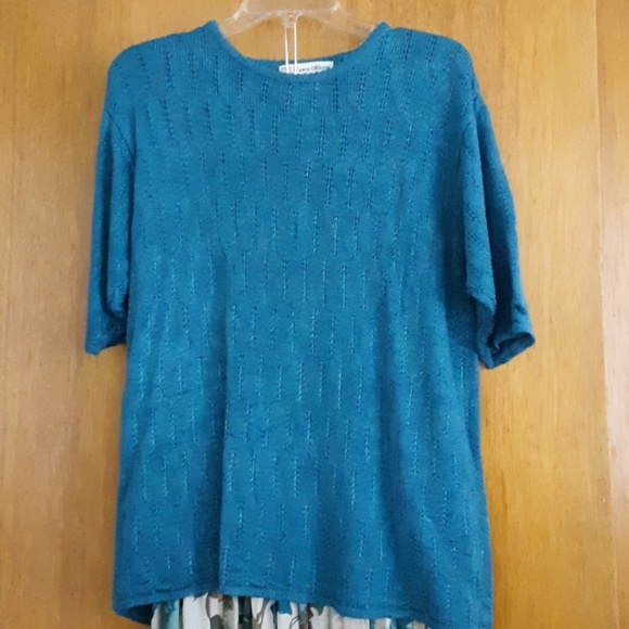 Laura Martin Sweater with coordinating silk skirt - Picture 2 of 8